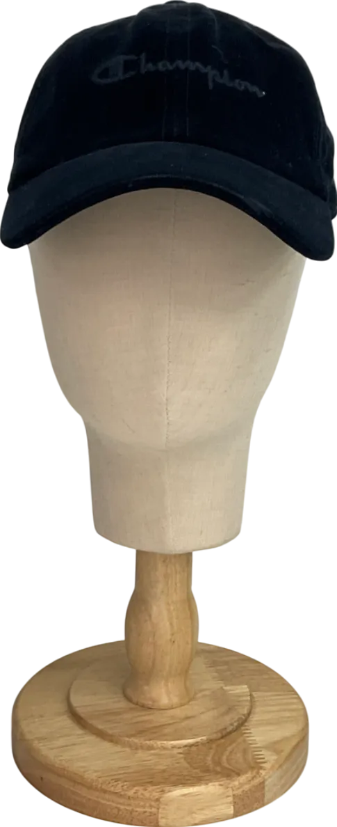 Champion Velvet Black Cap One Size