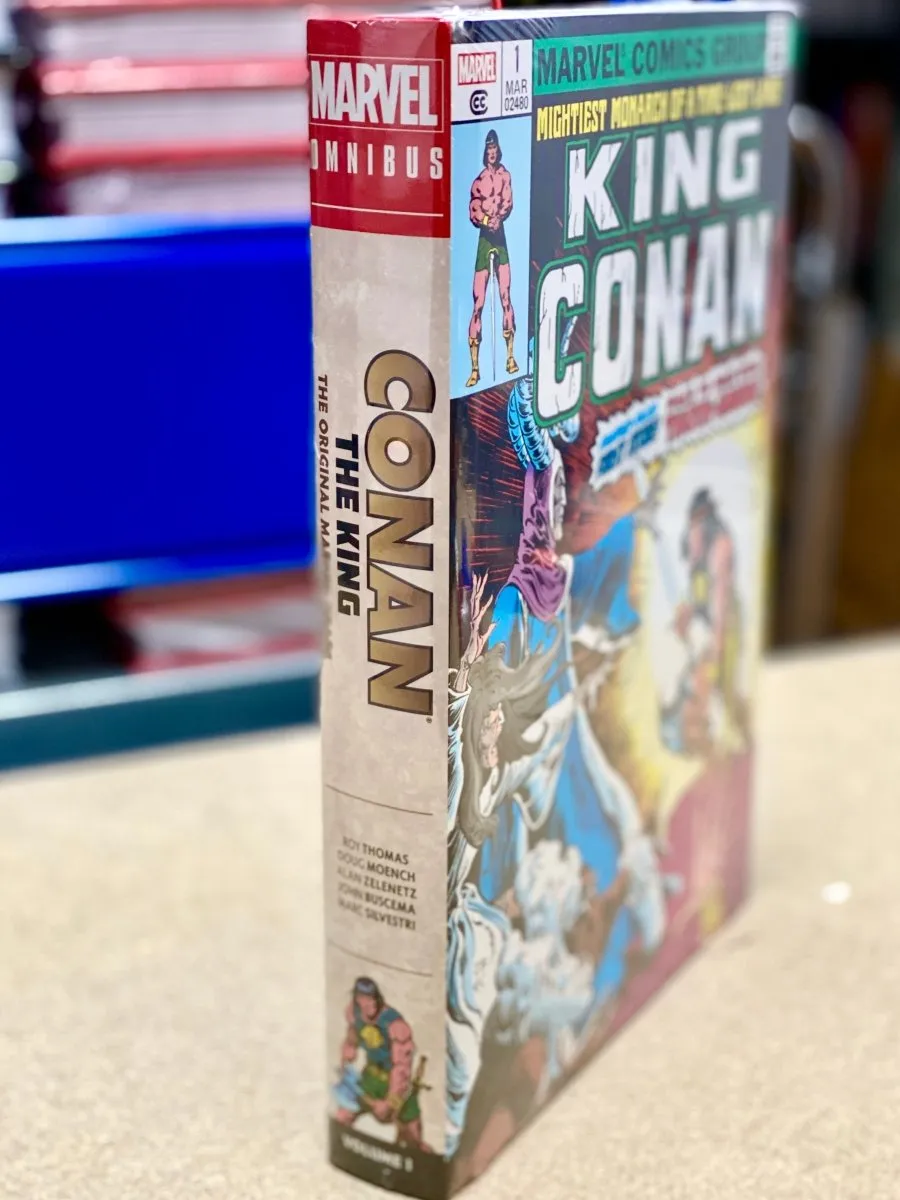Conan King Original Marvel Years Omnibus HC Vol 1 DM Variant *OOP*