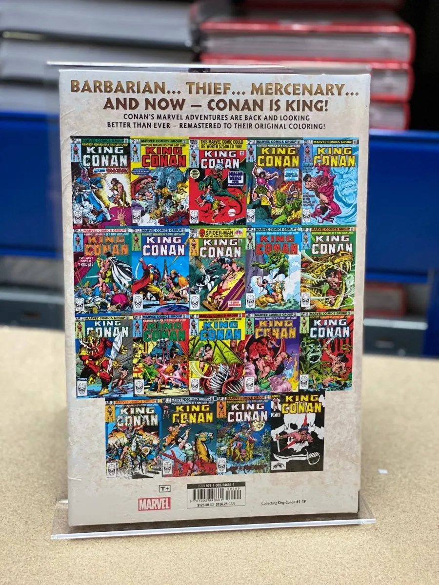 Conan King Original Marvel Years Omnibus HC Vol 1 DM Variant *OOP*