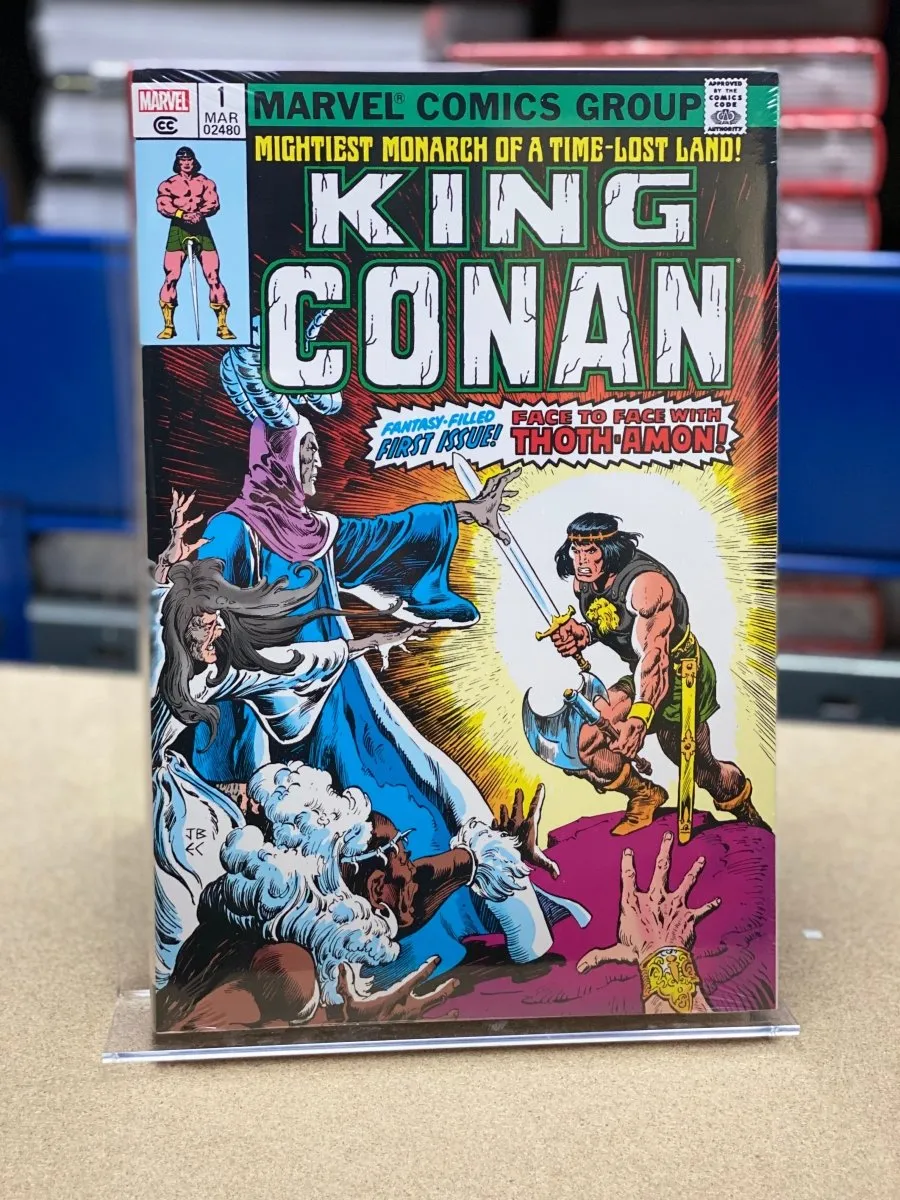 Conan King Original Marvel Years Omnibus HC Vol 1 DM Variant *OOP*