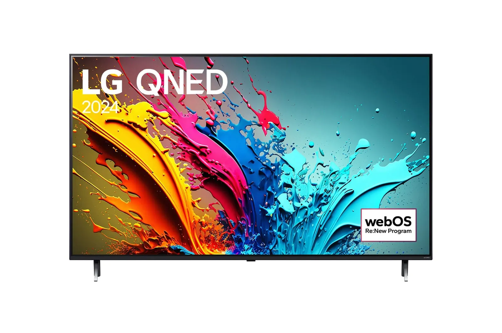 LG 55QNED88T6A 55 Inch QNED 4K Ultra HD Smart TV with α8 AI Processor, Dolby Vision, Dolby Atmos & 120Hz Refresh Rate (WebOS , White)