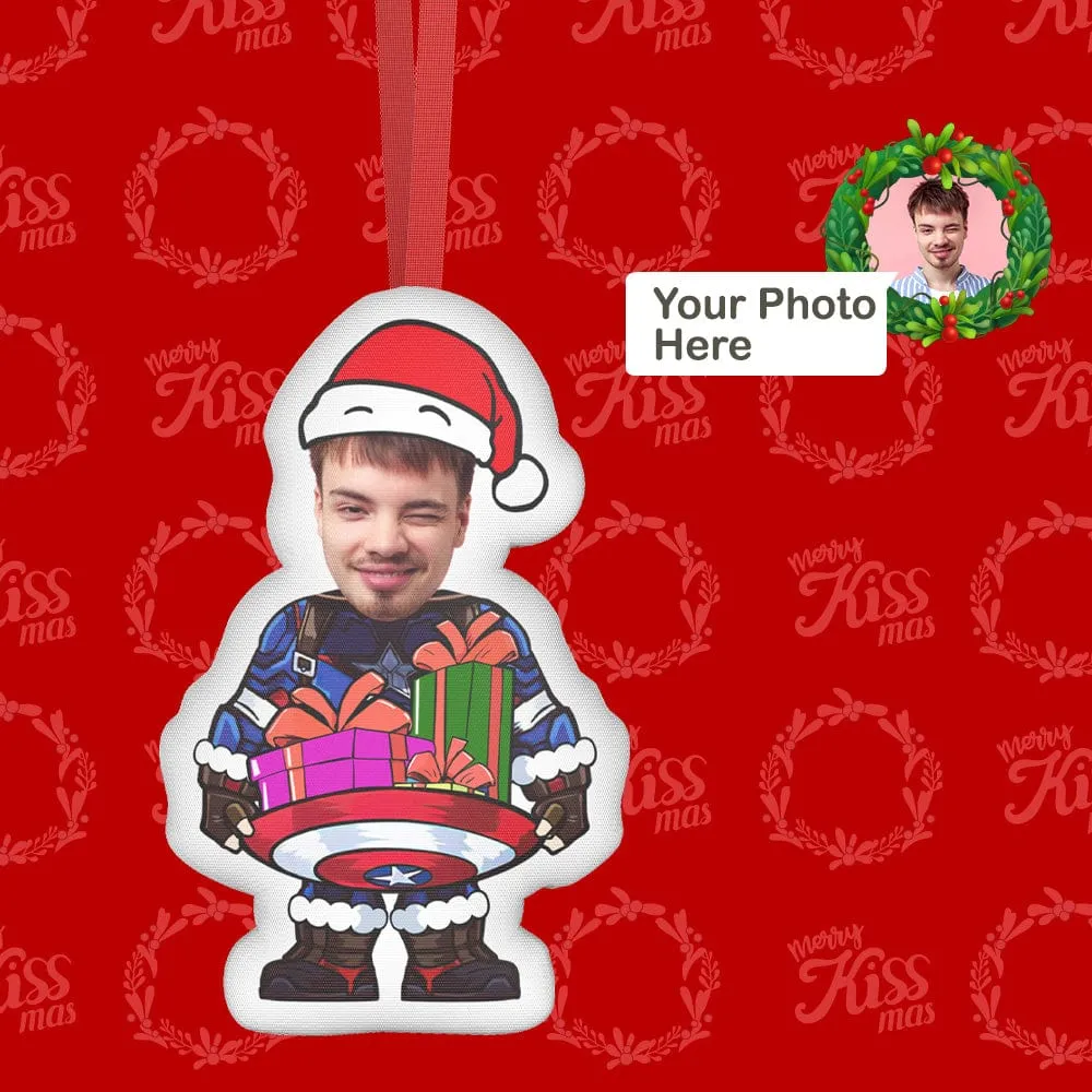 Xmas Suprise Gifts Christmas MiniMe Hanging Decorations Blind Box Custom Face Christmas Hanging Ornaments