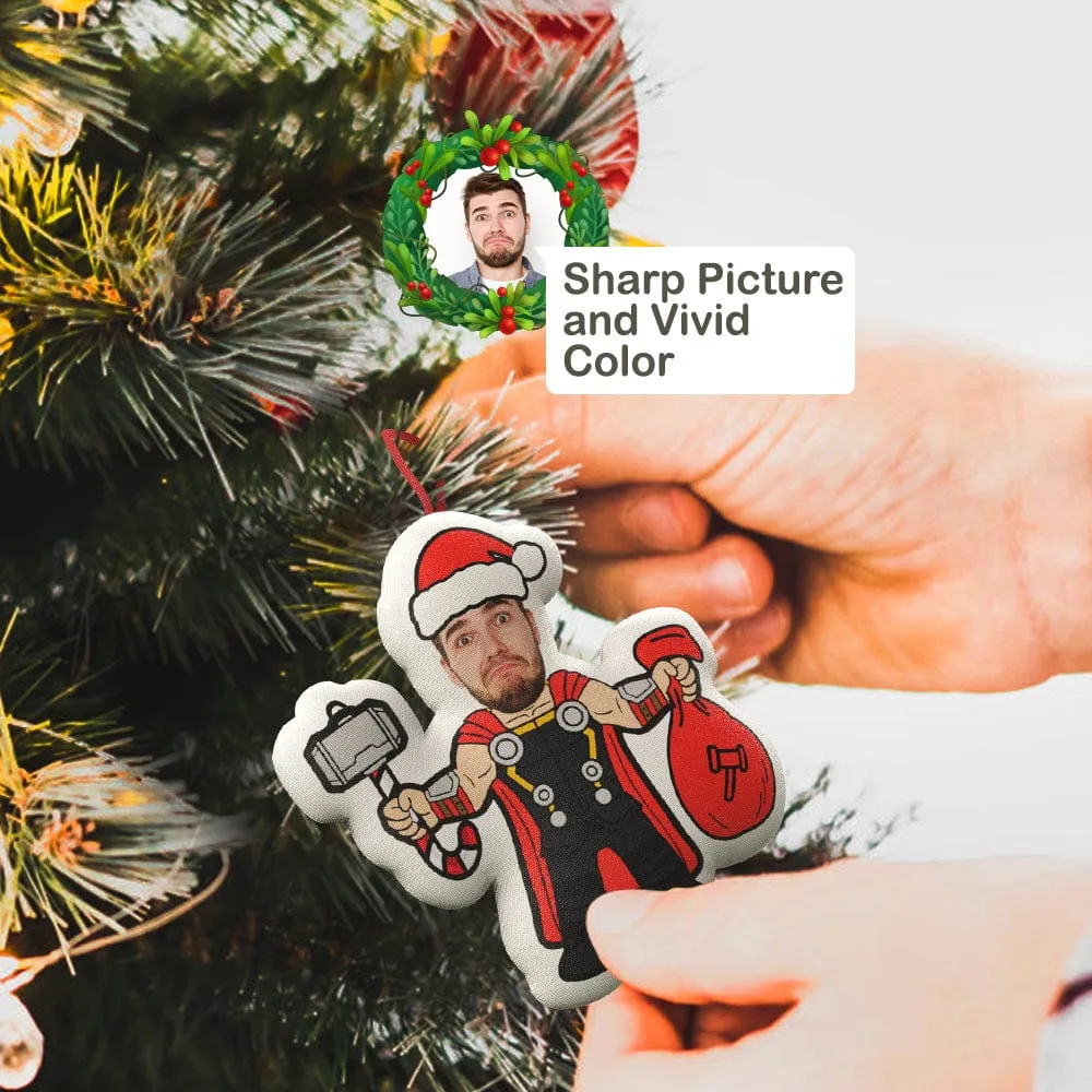 Xmas Suprise Gifts Christmas MiniMe Hanging Decorations Blind Box Custom Face Christmas Hanging Ornaments