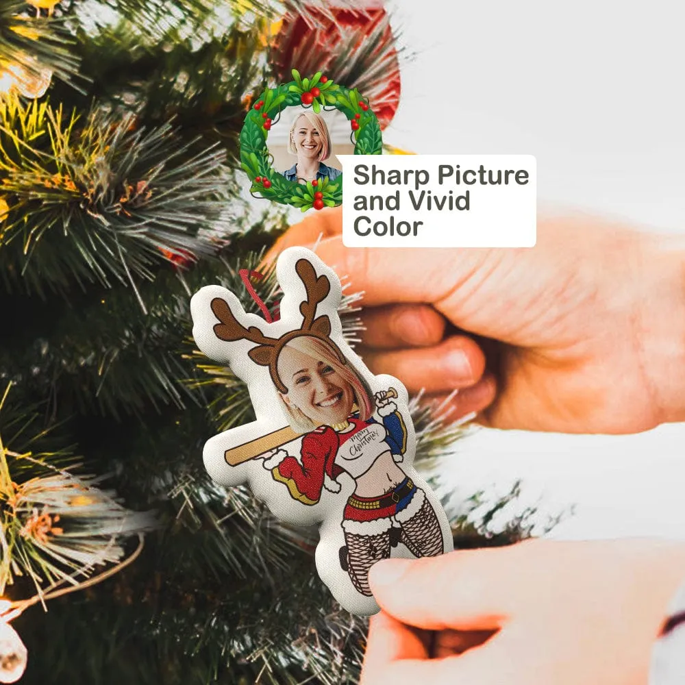 Xmas Suprise Gifts Christmas MiniMe Hanging Decorations Blind Box Custom Face Christmas Hanging Ornaments