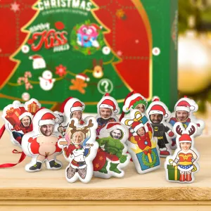 Xmas Suprise Gifts Christmas MiniMe Hanging Decorations Blind Box Custom Face Christmas Hanging Ornaments