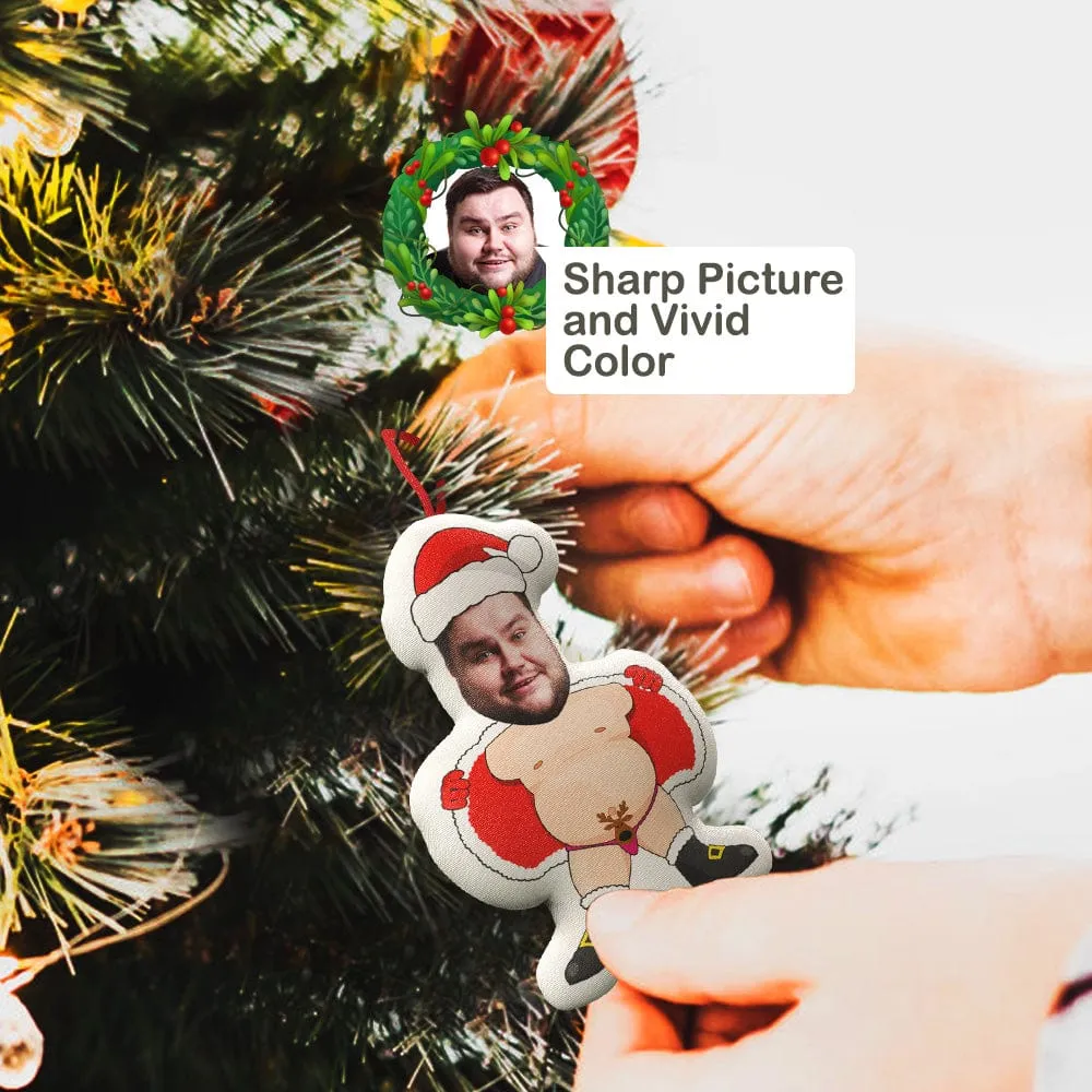 Xmas Suprise Gifts Christmas MiniMe Hanging Decorations Blind Box Custom Face Christmas Hanging Ornaments